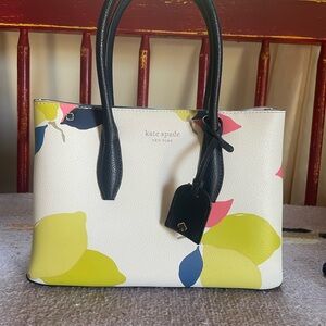 Kate Spade Multicolor Floral Tote